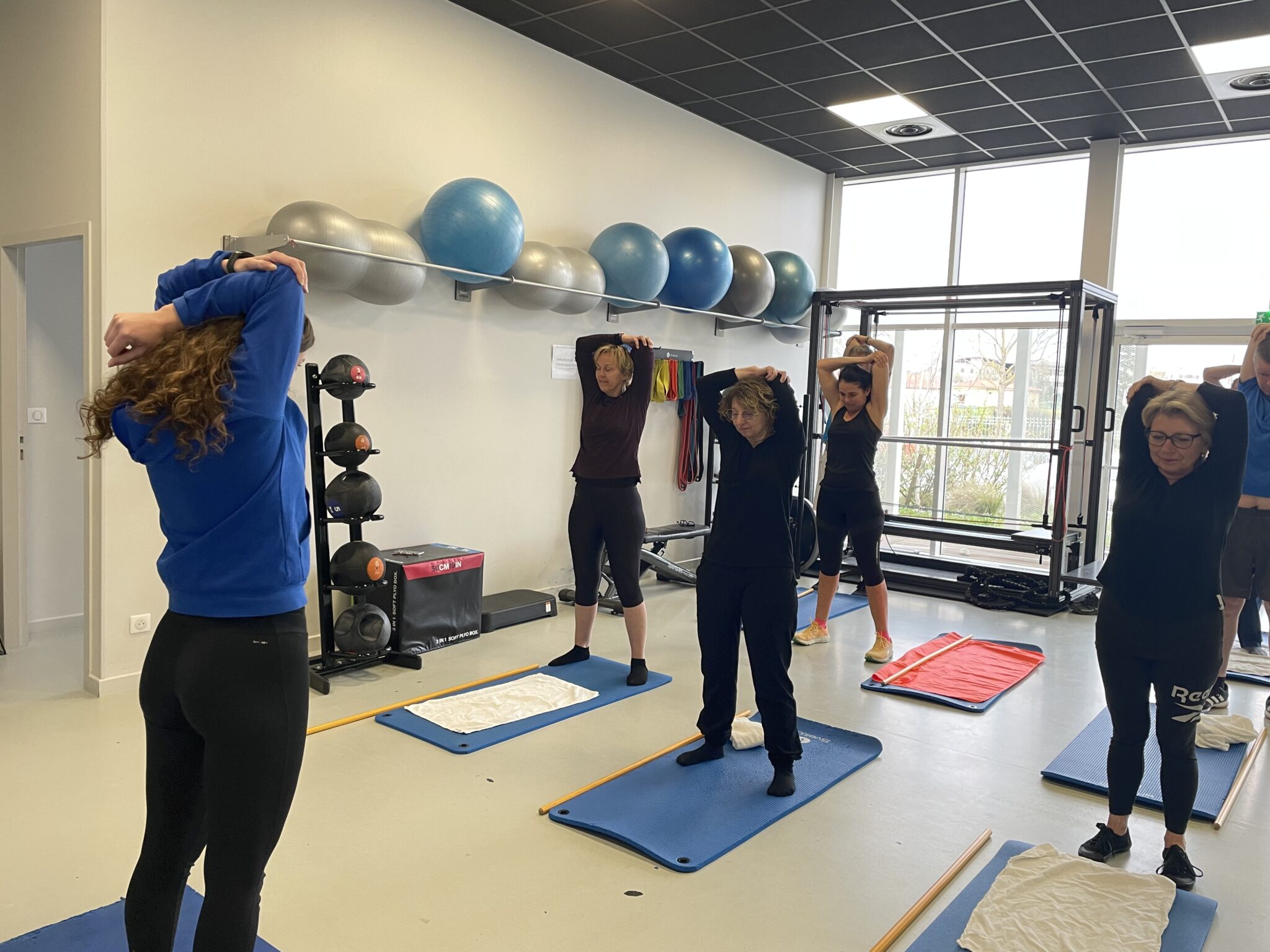 Séance stretching avec Gaëlle chez Eden Concept