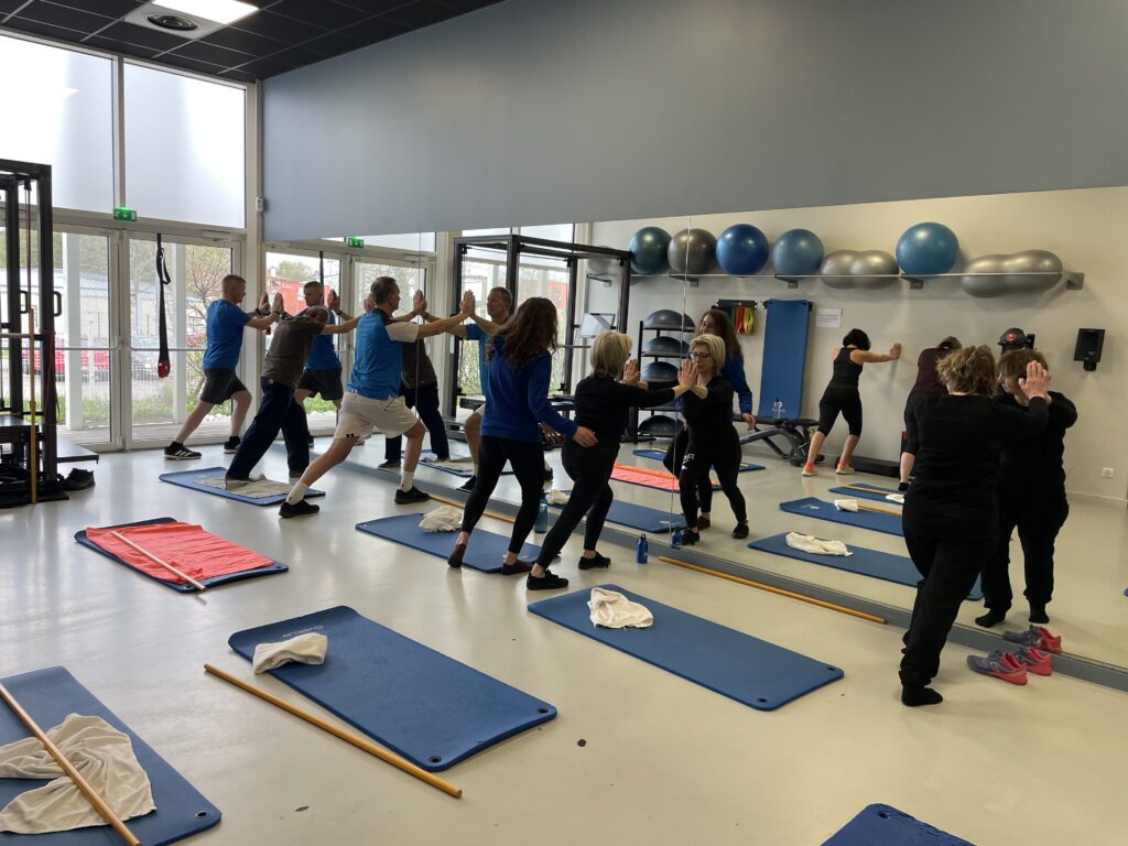 Séance stretching chez Eden concept Ste Foy